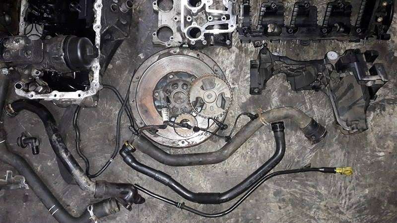 Ford Kuga, UFBA, engine parts