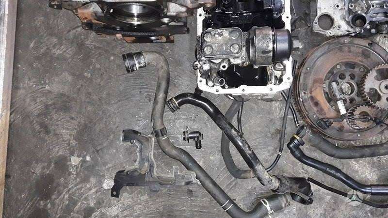 Ford Kuga, UFBA, variklio detalės