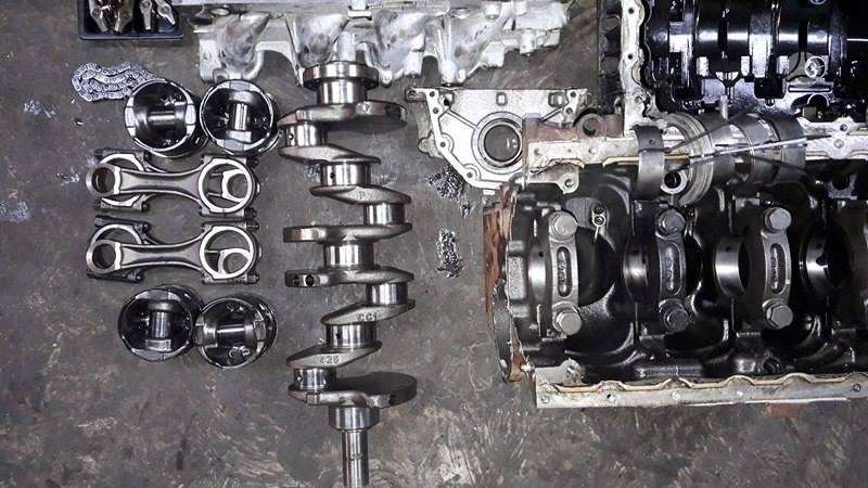 Ford Kuga, UFBA, variklio detalės