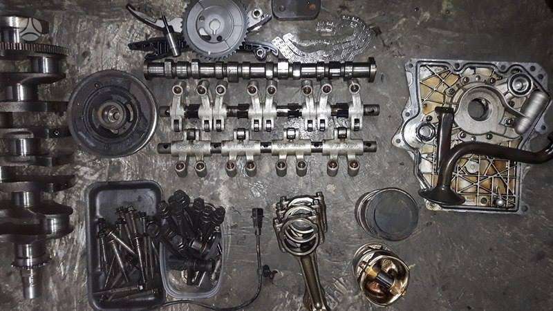 Mini Cooper, W11B16, детали двигателя