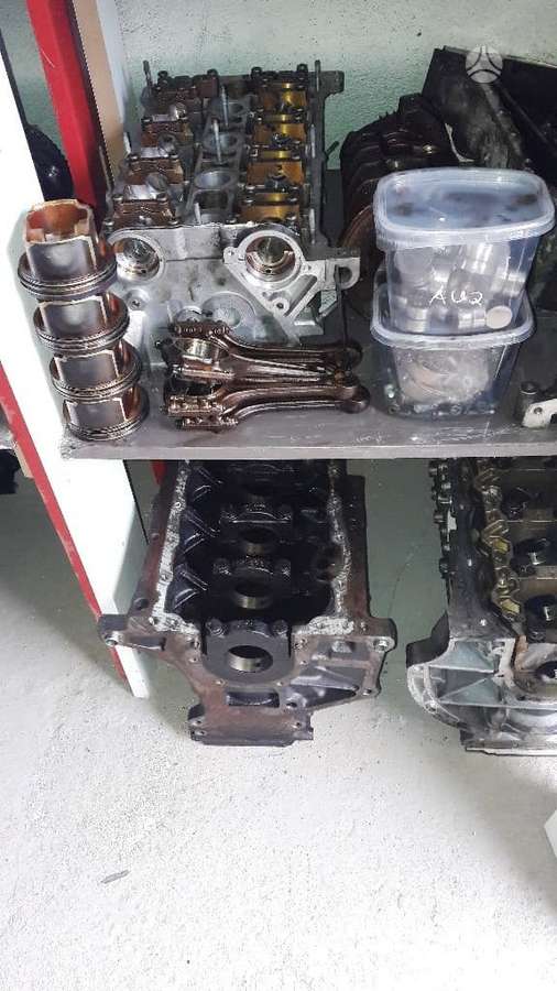 Audi TT, Auq, variklio detalės