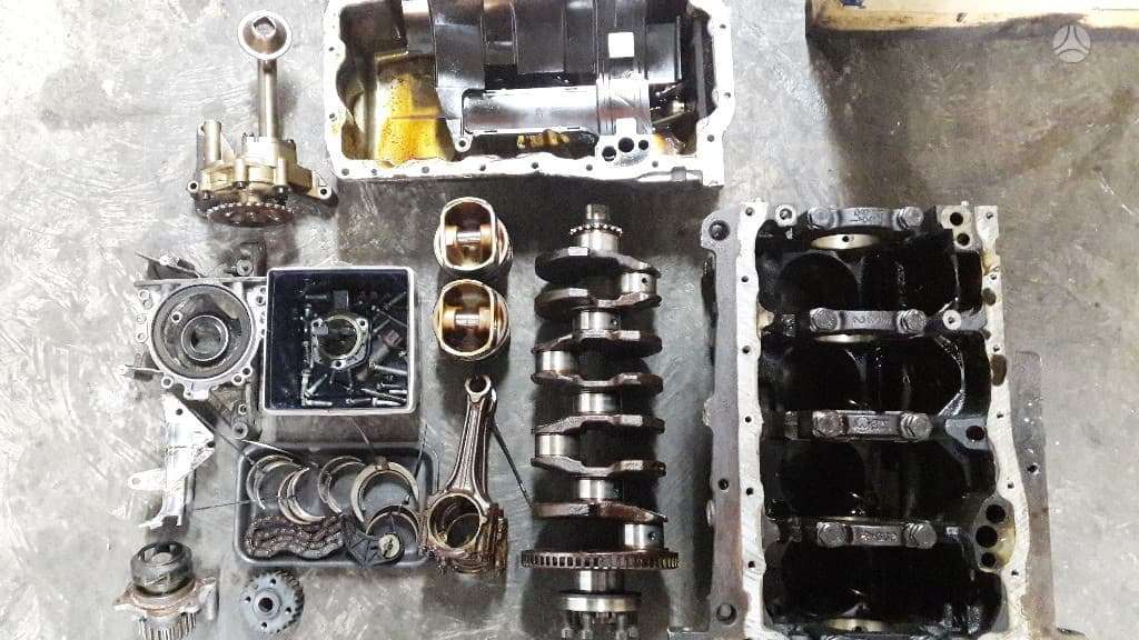 Audi TT, BAM, variklio detalės