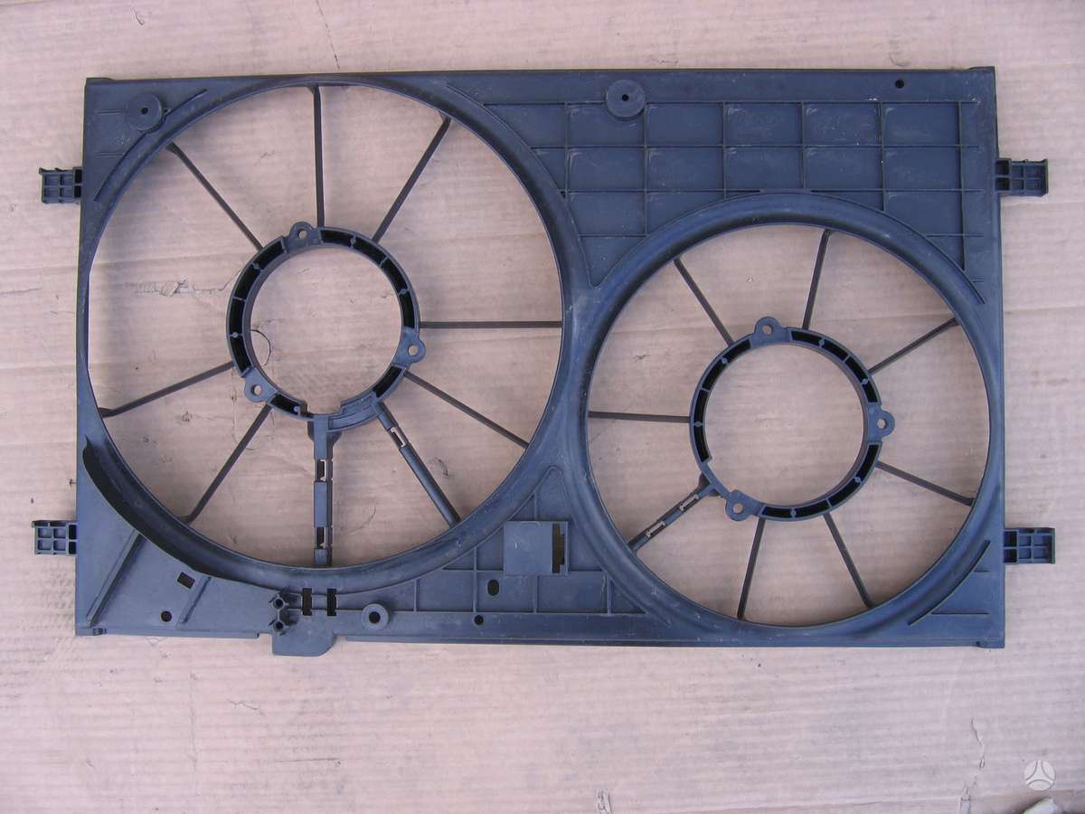 Audi A1, 6R0145805, radiator, fan