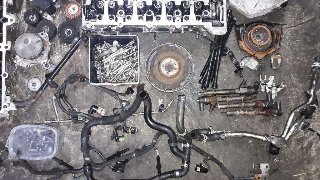 Opel Vectra, Z19dth, детали двигателя