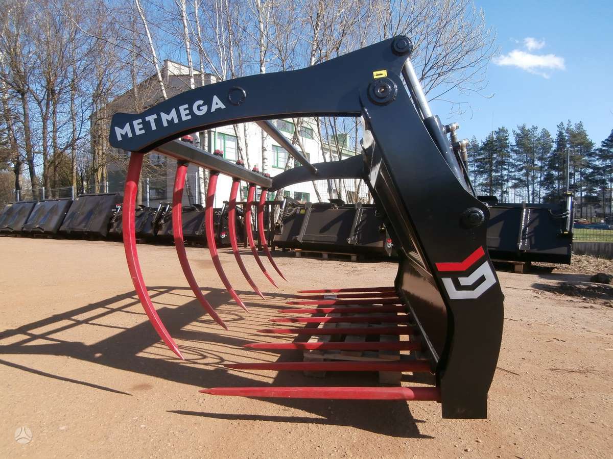 METMEGA Šakės su prispaudėju, krautuvai, keltuvai