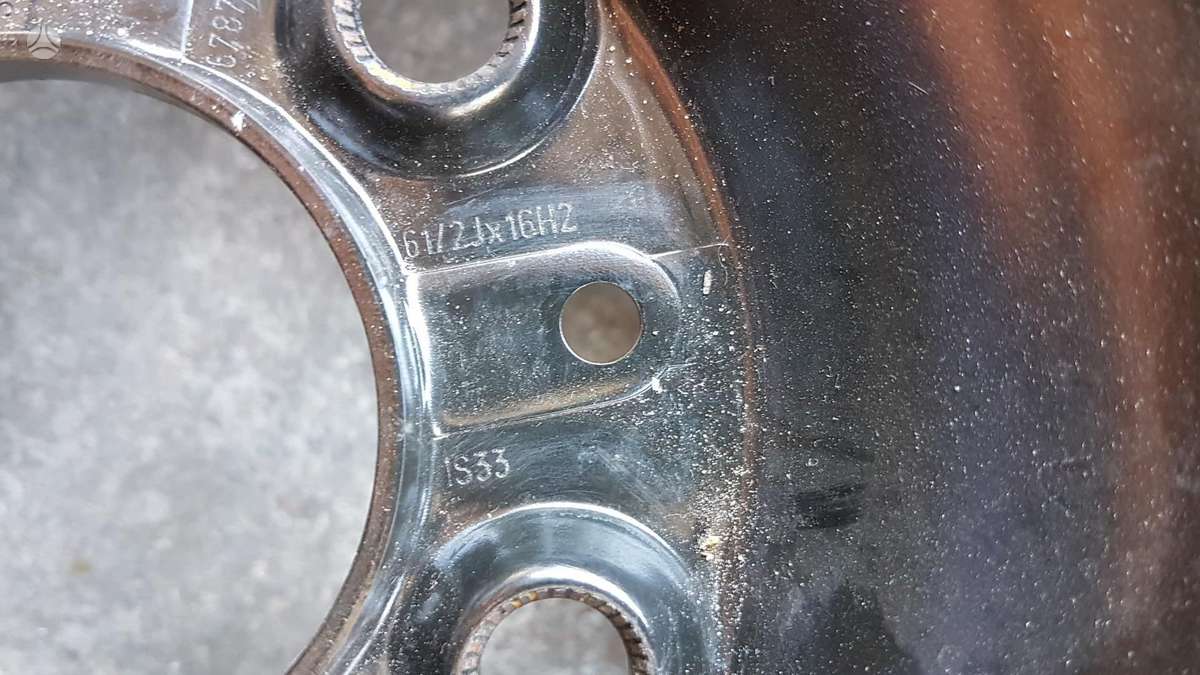 BMW Original E-46, stamped steel, R16