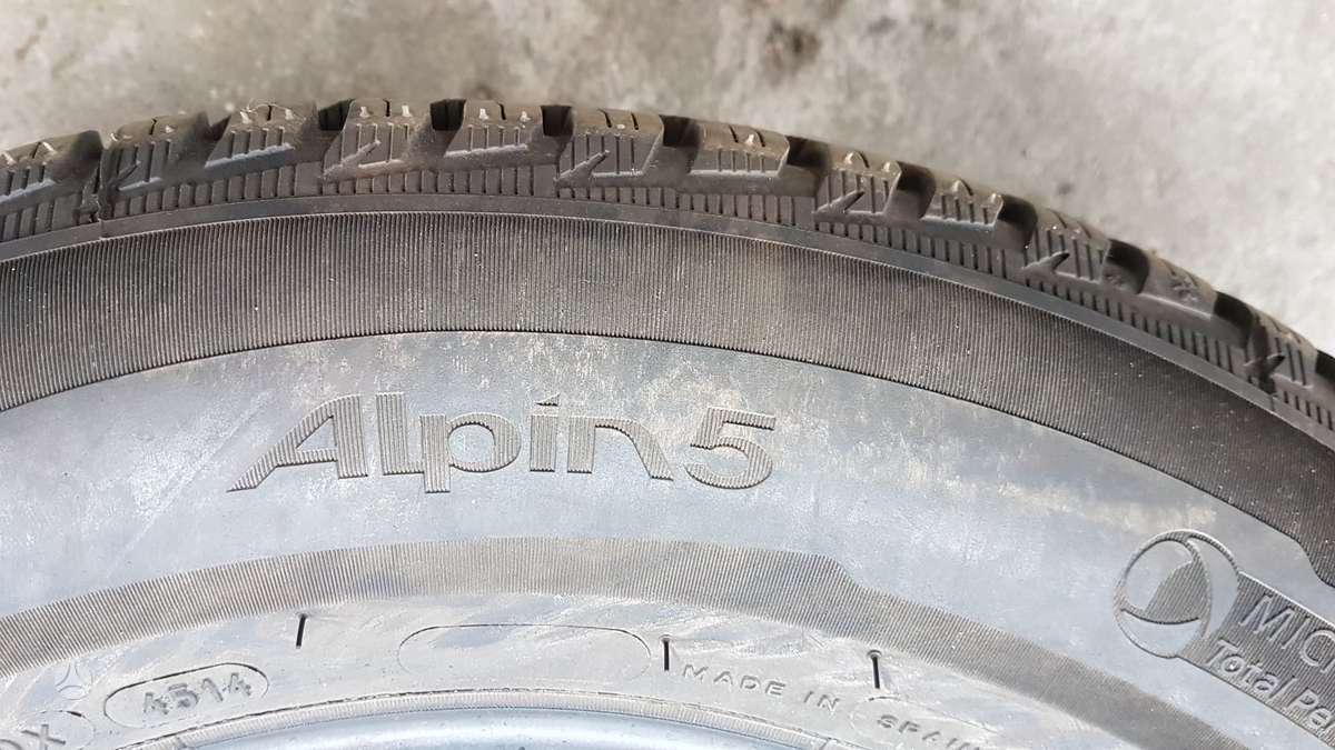 Michelin Alpin 5, winter 225/60 R16