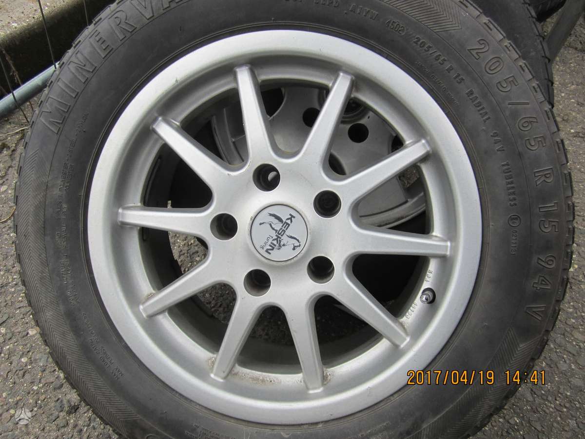 BMW 5kl.E34,E39, lengvojo lydinio, R15