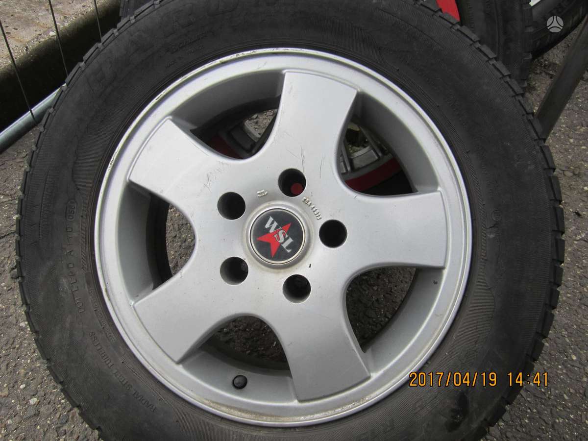 BMW 5kl.E34,E39, lengvojo lydinio, R15