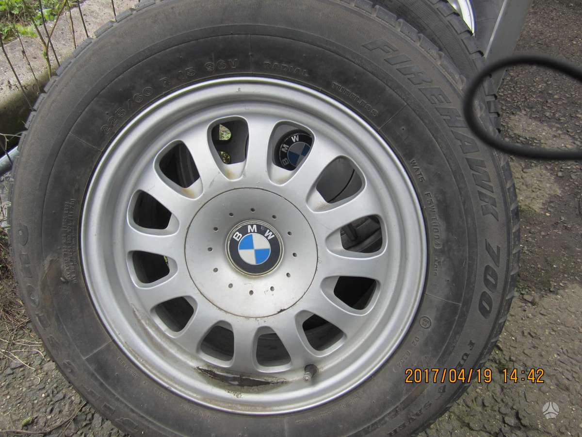 BMW 5kl.E34,E39, lengvojo lydinio, R15