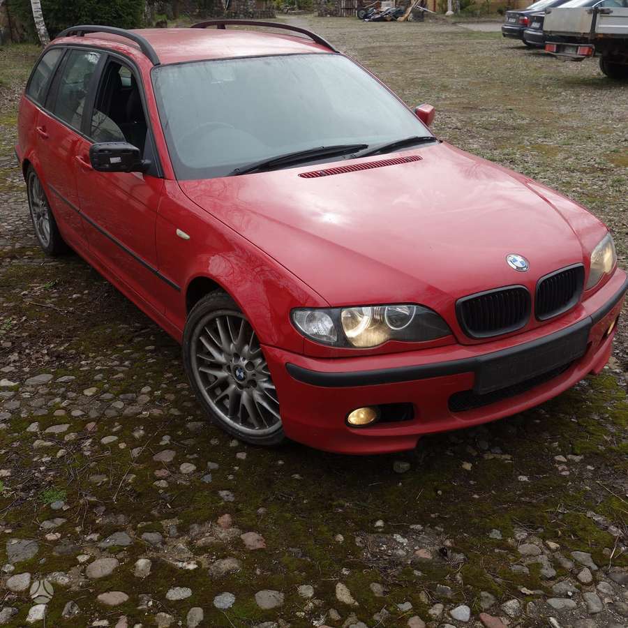 BMW 320 по частям. Bmw e46 320d touring 2003m spalva japanrot 438