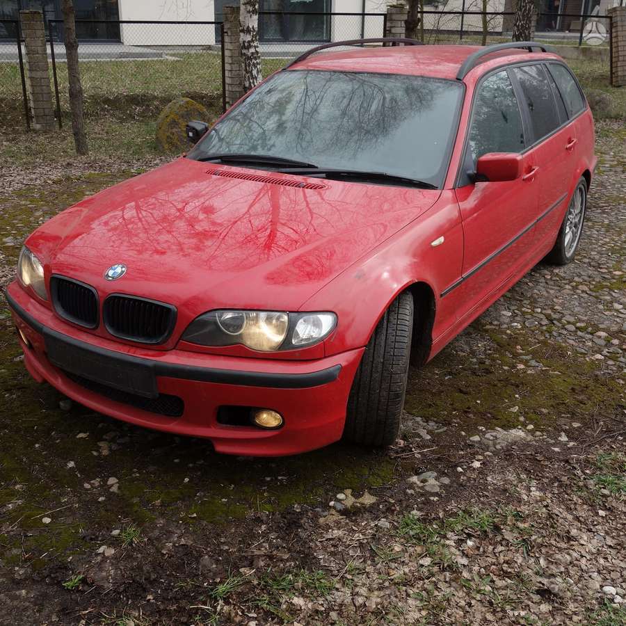 BMW 320 по частям. Bmw e46 320d touring 2003m spalva japanrot 438
