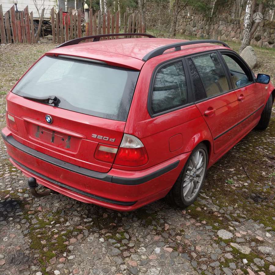 BMW 320 по частям. Bmw e46 320d touring 2003m spalva japanrot 438