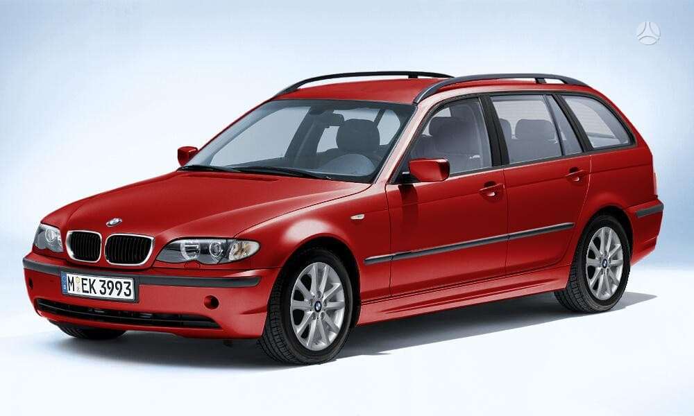 BMW 320 по частям. Bmw e46 320d touring 2003m spalva japanrot 438
