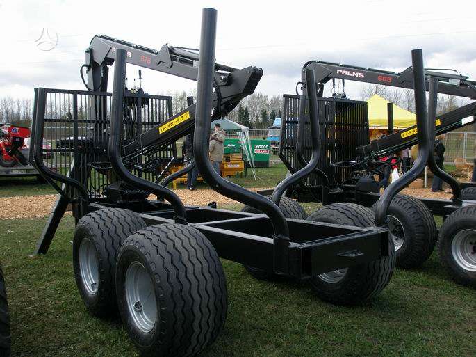 Palms PALMS 2D/6S/8S/9S/10D/12D/14D, forestry trailers (self-loading)