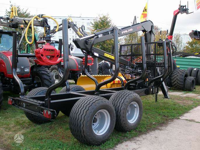 Palms PALMS 2D/6S/8S/9S/10D/12D/14D, forestry trailers (self-loading)