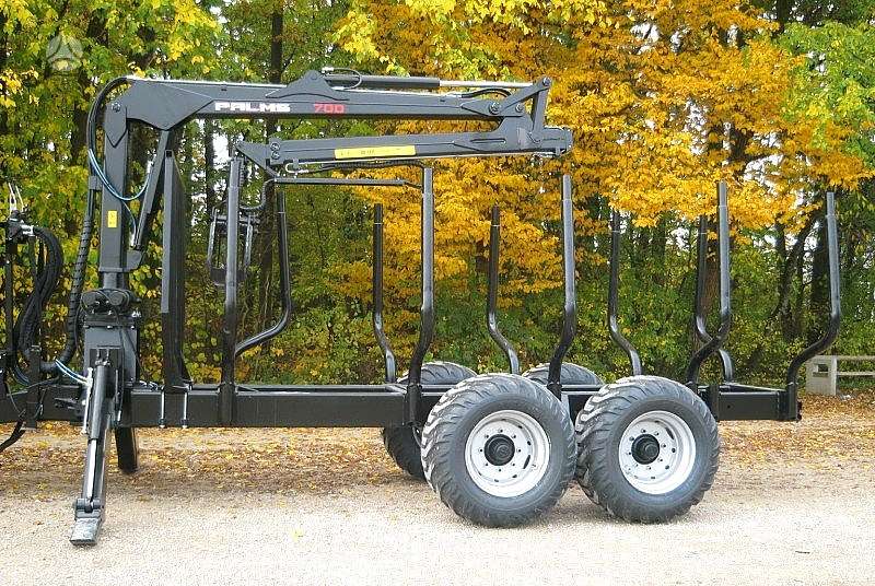 Palms PALMS 2D/6S/8S/9S/10D/12D/14D, forestry trailers (self-loading)