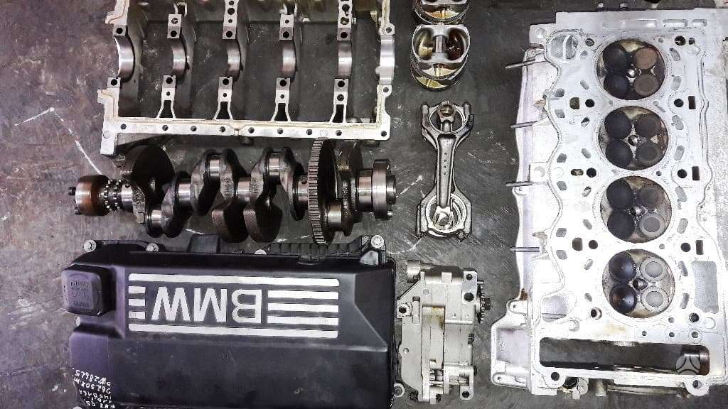 BMW 3 serija, N45b16a, детали двигателя