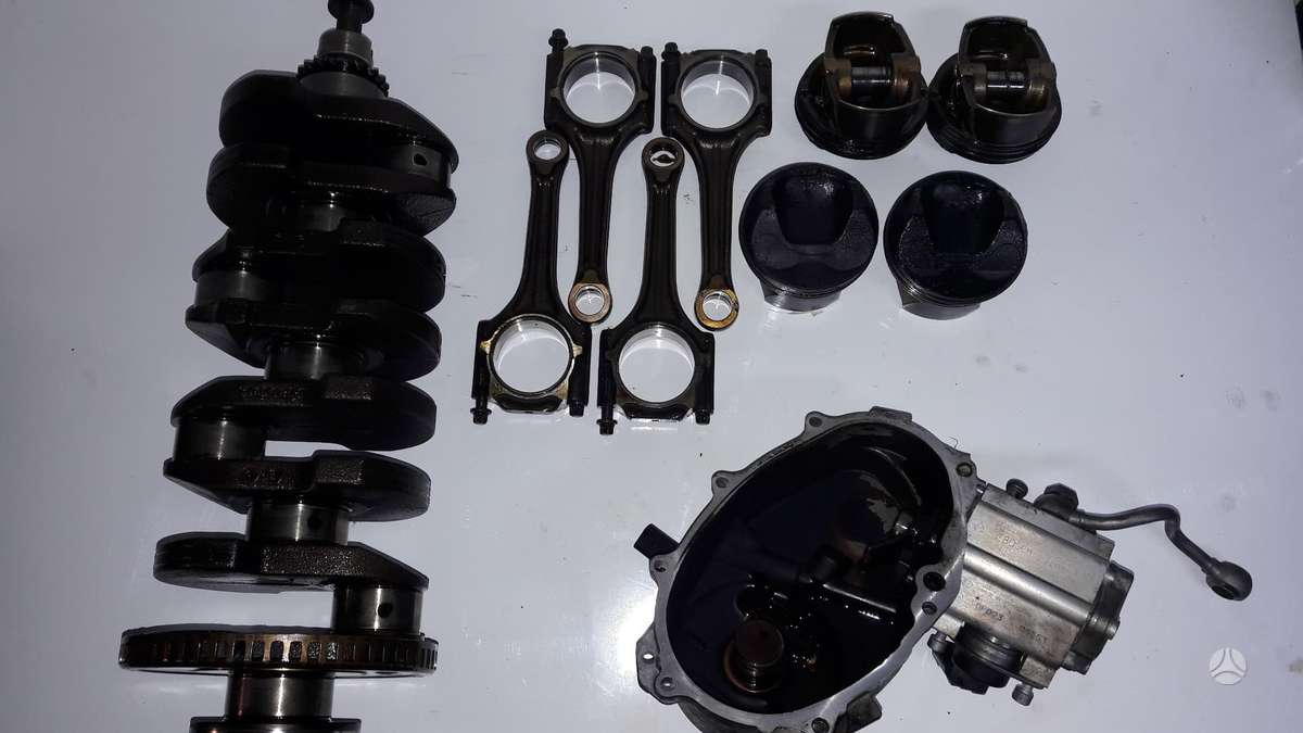 Volkswagen Golf, AXW, variklio detalės