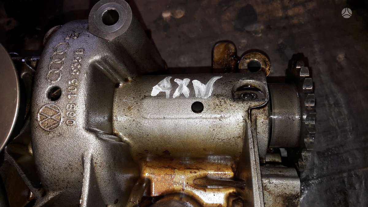 Volkswagen Golf, AXW, variklio detalės