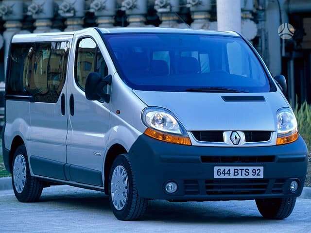 Renault Trafic, пассажирские микроавтобусы