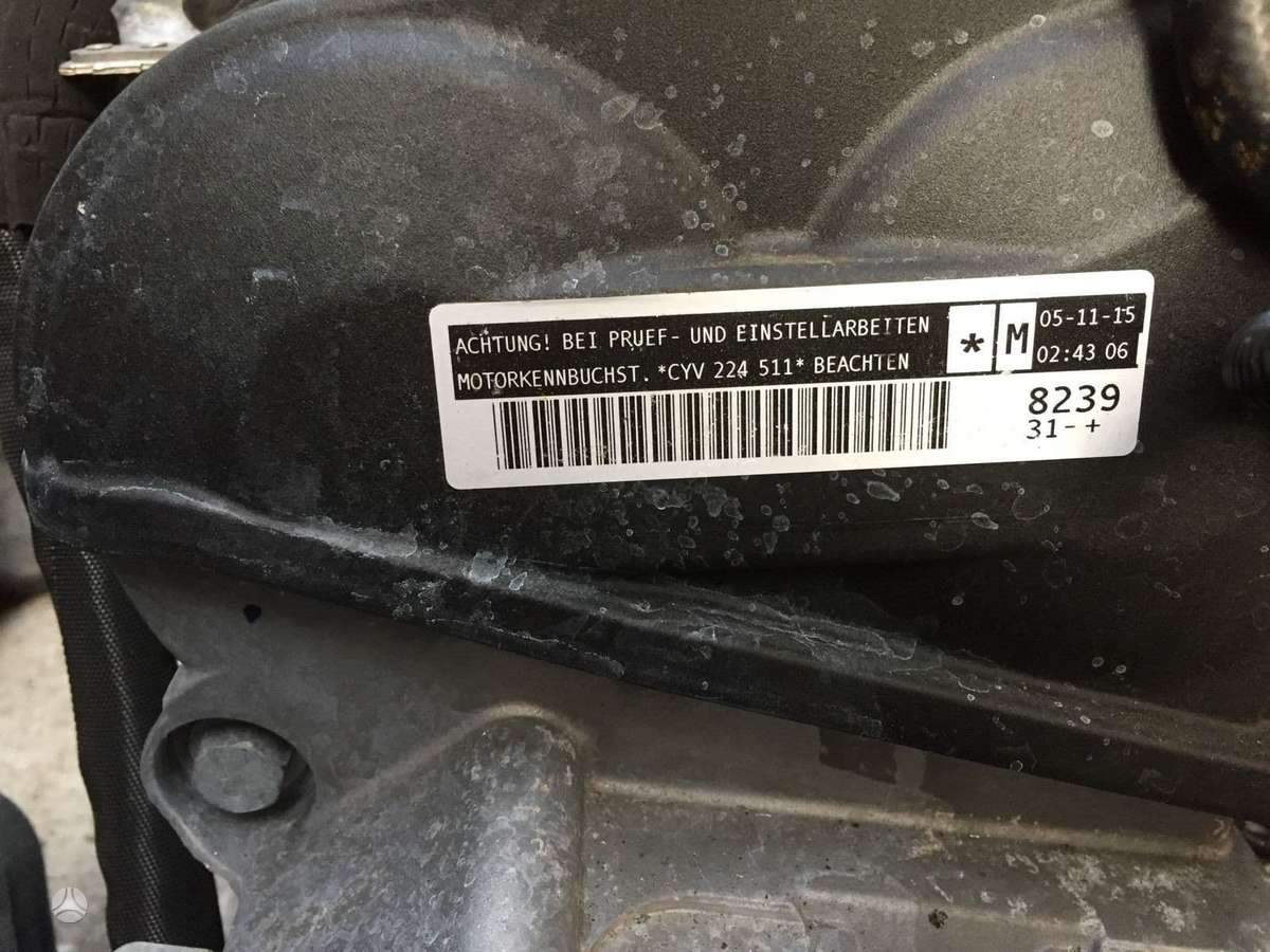 Skoda Yeti, Cyv, engine parts