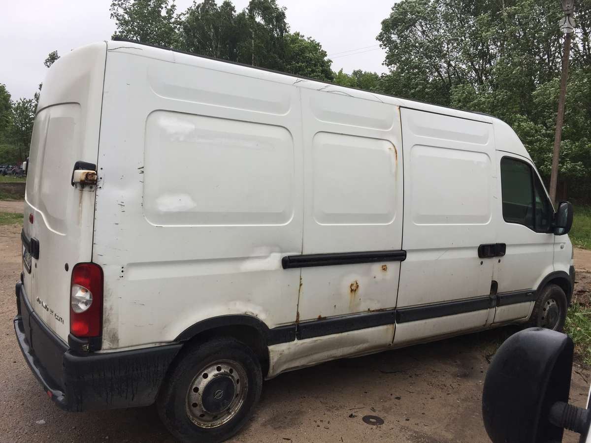 Renault Master, krovininiai mikroautobusai