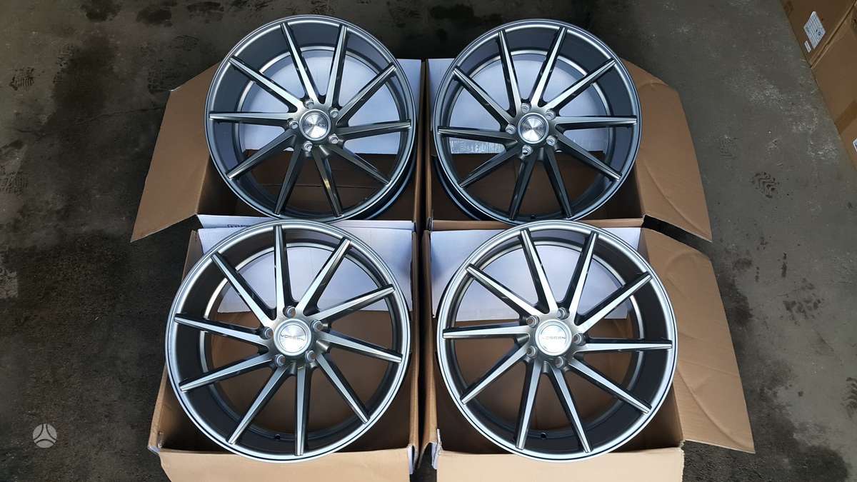 Vossen CVT Gloss Graphite, lengvojo lydinio, R19