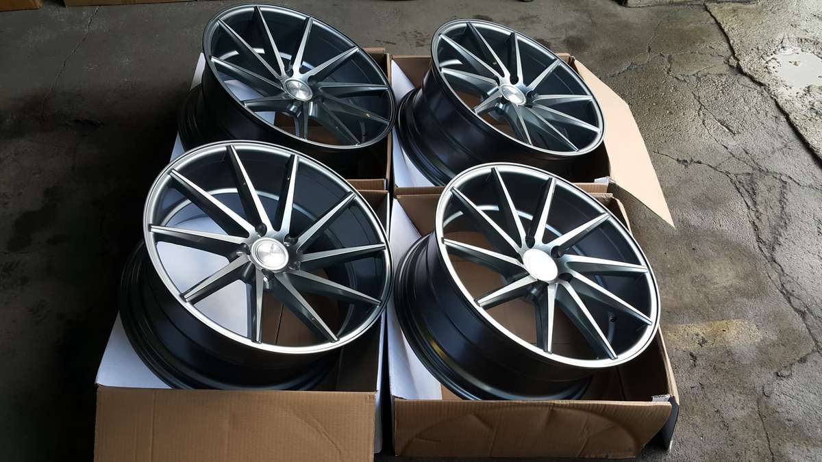 Vossen CVT Gloss Graphite, lengvojo lydinio, R18