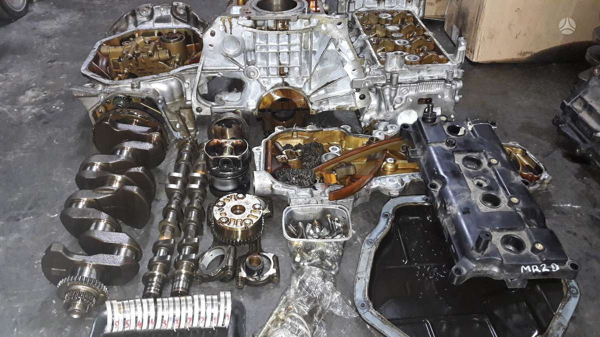 Nissan X-Trail, Mr20, variklio detalės