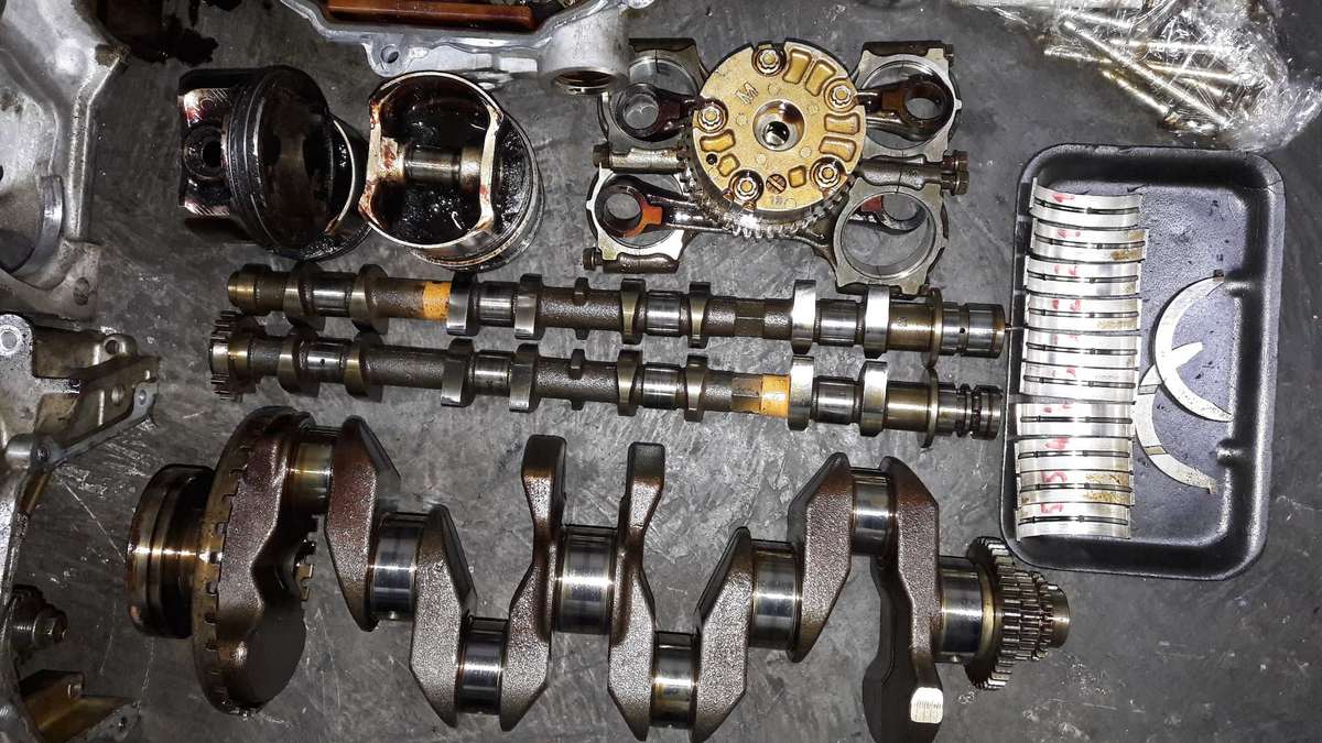Nissan X-Trail, Mr20, variklio detalės