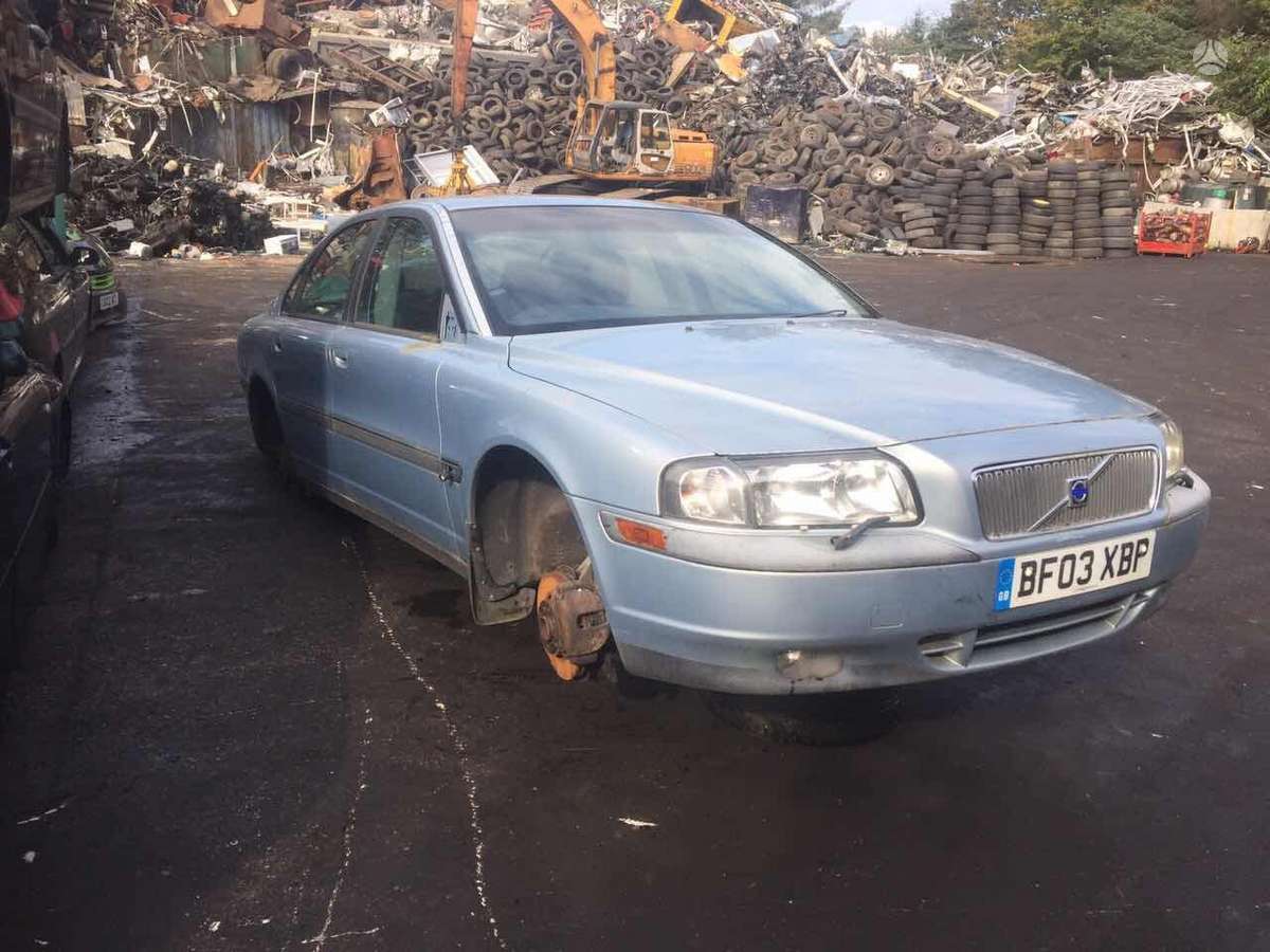 Volvo S80 rezerves daļās