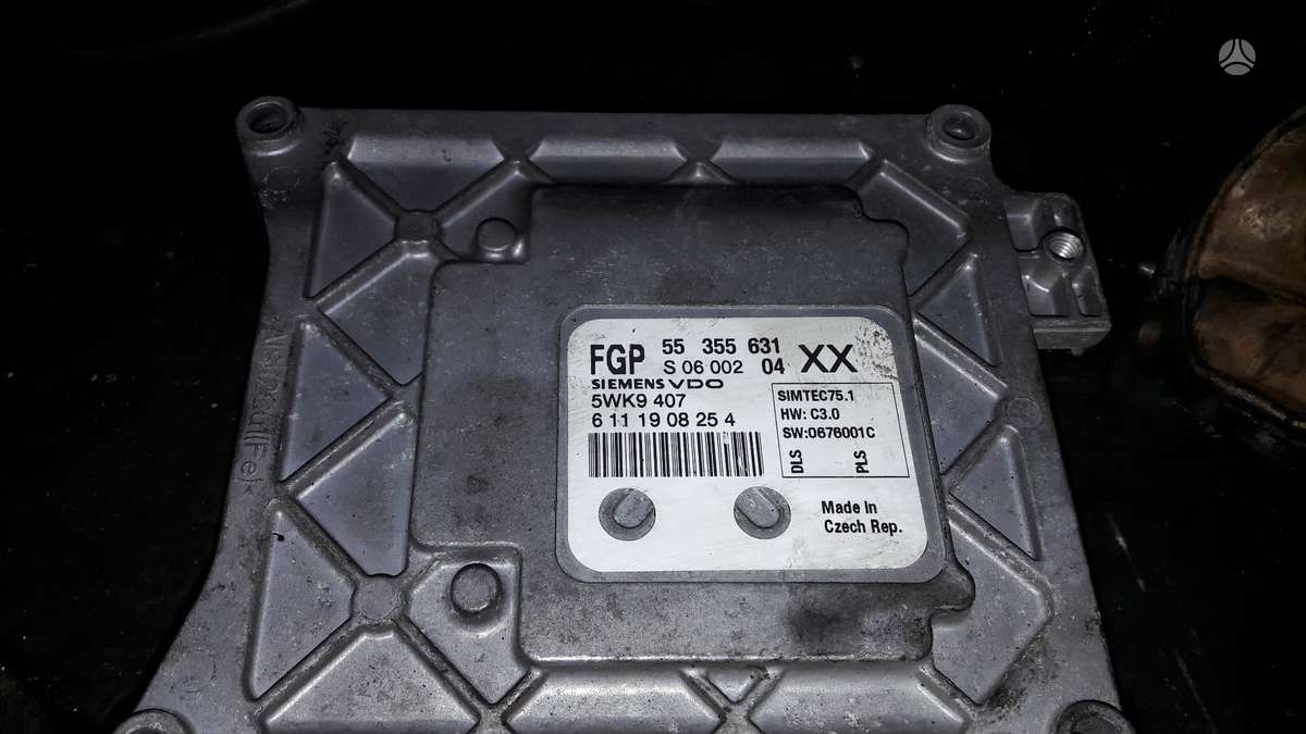 Opel Vectra, Z18xer, engine parts