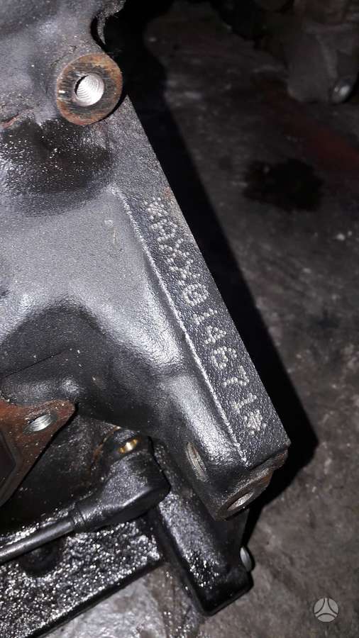 Volkswagen Golf, Axx, variklio detalės