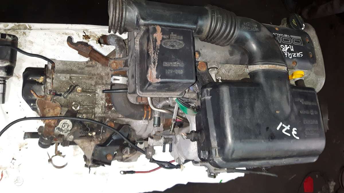 Suzuki Ignis M13a kebulo daliu neturime