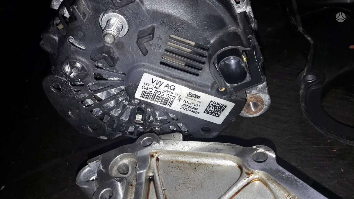 Volkswagen Golf, Cyv, детали двигателя