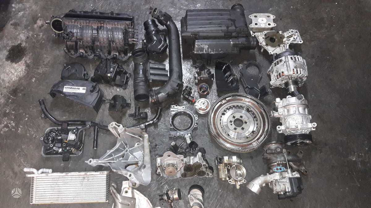 Volkswagen Golf, Cyv, engine parts