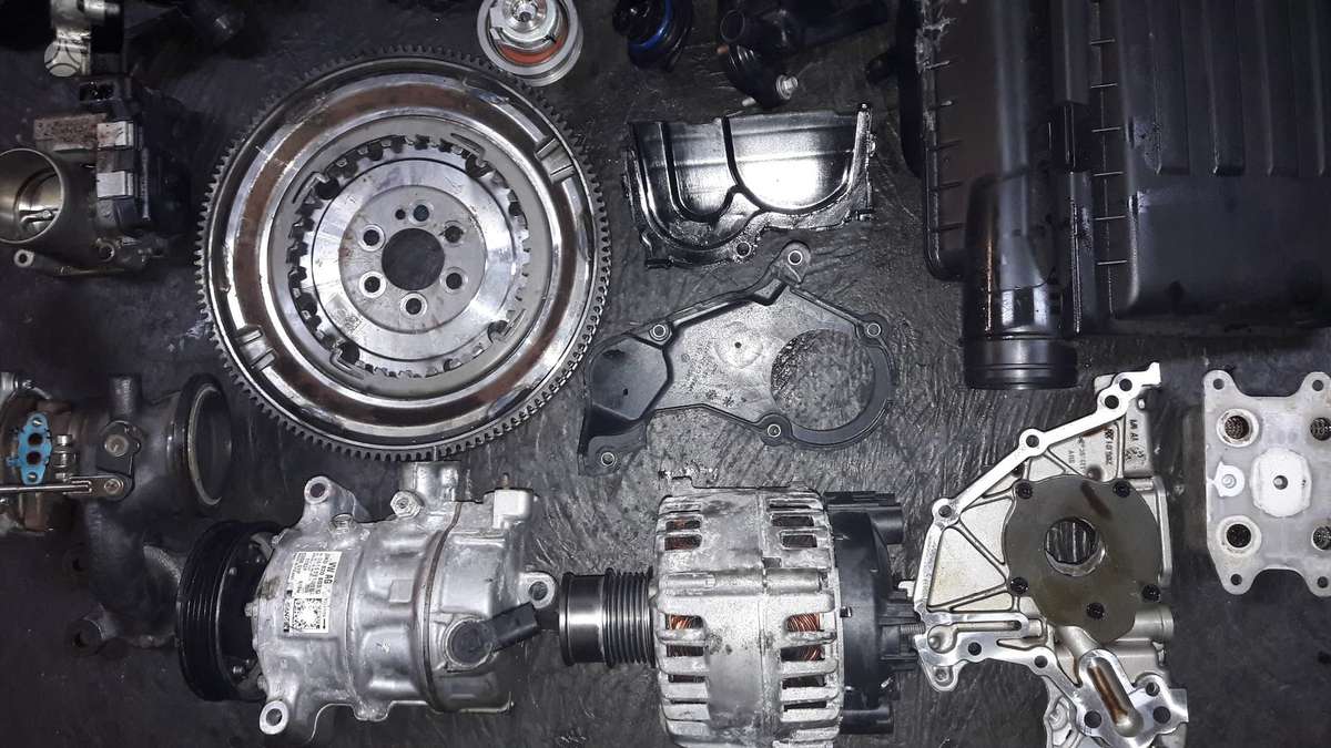 Skoda Yeti, Cyv, engine parts