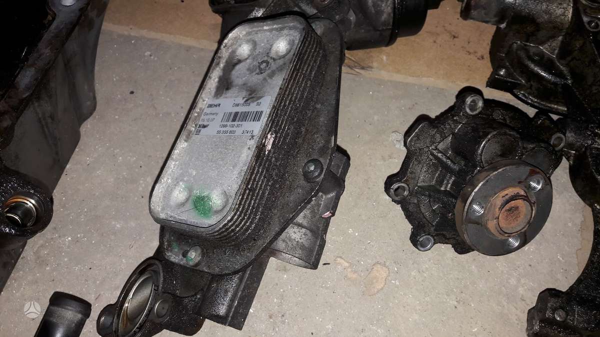 Opel Zafira, Z16xer, variklio detalės