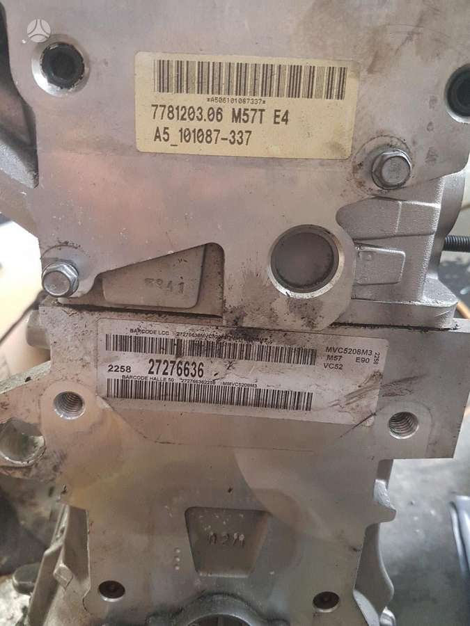 BMW 3 serija, 306d3, engine parts