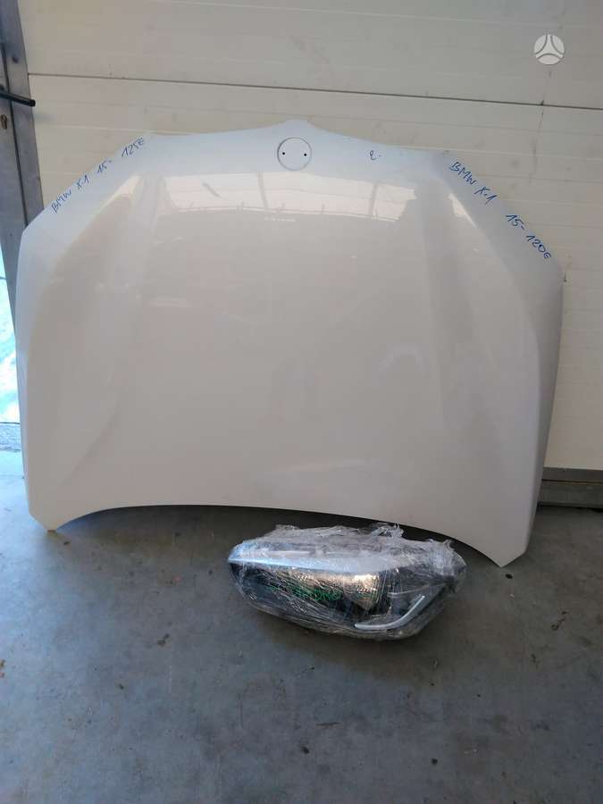 BMW X1 hood (front, rear), lights