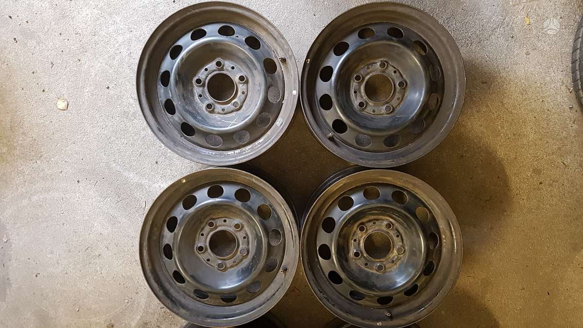BMW 1, BMW3, BMW5, стальные штампованные диски, R16