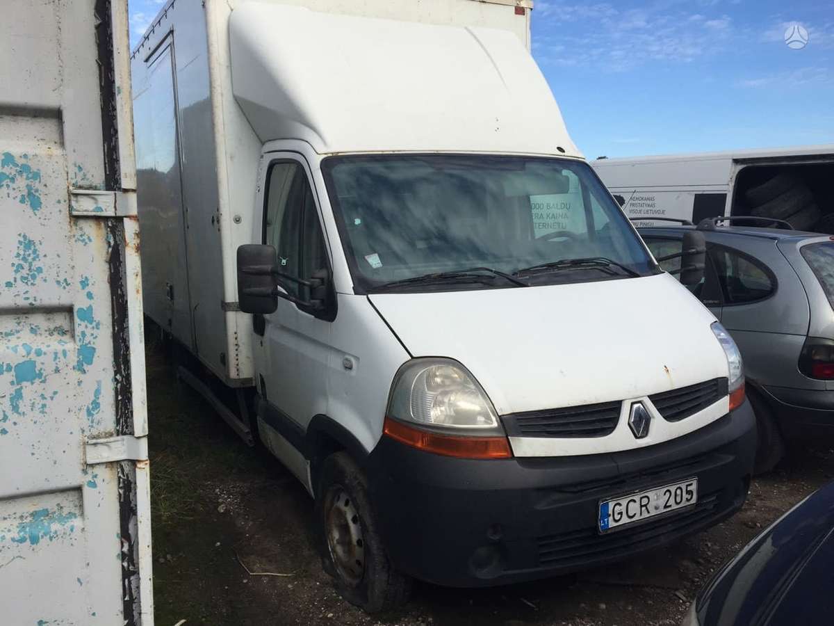 Renault MASTER, krovininiai mikroautobusai