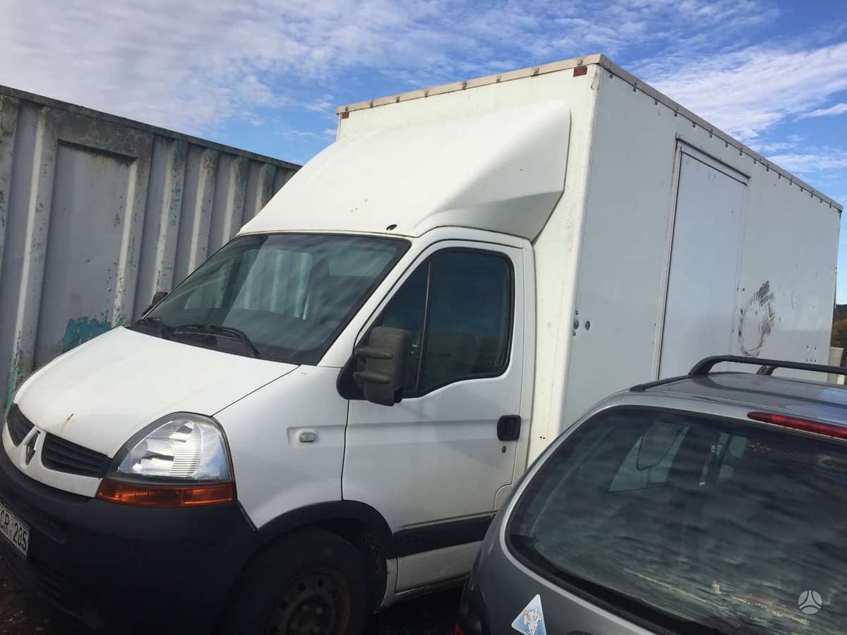 Renault MASTER, krovininiai mikroautobusai