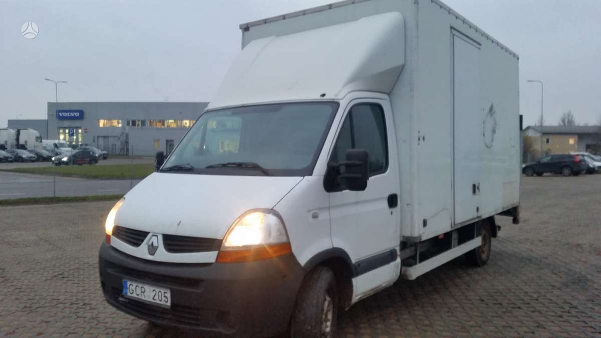Renault MASTER, krovininiai mikroautobusai