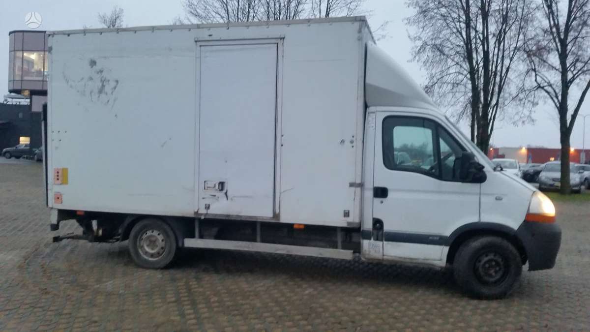 Renault MASTER, krovininiai mikroautobusai