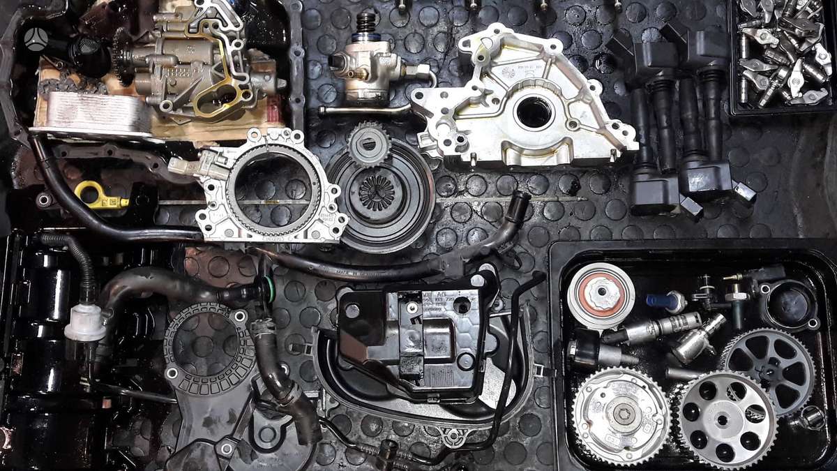 Volkswagen Golf, Cxs cxsa, variklio detalės