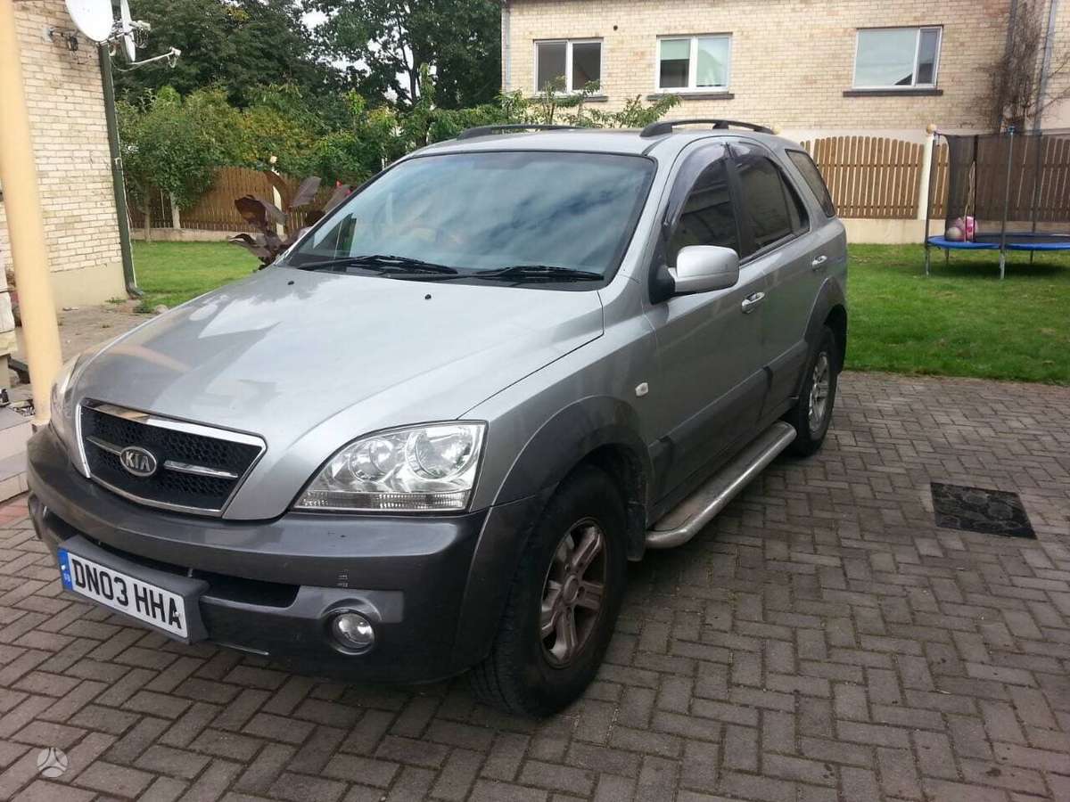 Kia Sorento dalimis. Automatas