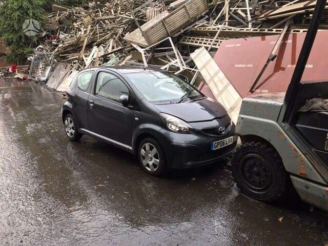 Toyota Aygo по частям