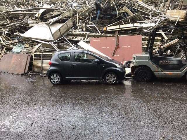 Toyota Aygo по частям